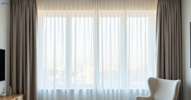 Restored vibrant drapes in flemington-vic QLD after Matty Curtain Cleaning